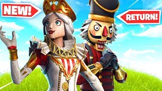 NEW CRACKABELLA amp CRACKSHOT Skins in Fortnite [upl. by Gerrald]