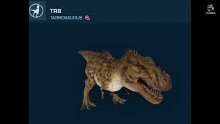 Tarbosaurus Accurate Roar [upl. by Carly804]