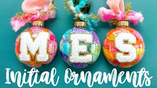 Custom Initial Ornaments [upl. by Kreda42]