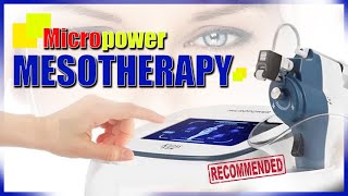 Micropower Water Mesotherapy Gun Microneedles [upl. by Nnylhsa379]