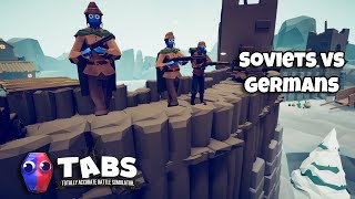 USSR vs Germany  WW2 TABS  Totally Accurate Battle Simulator [upl. by Zima]