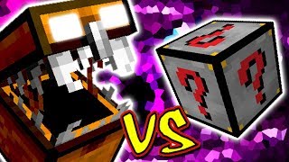 BAÚ DO MAL VS LUCKY BLOCK DARK MINECRAFT LUCKY BLOCK CHALLENGE MIMIC [upl. by Ruthie]