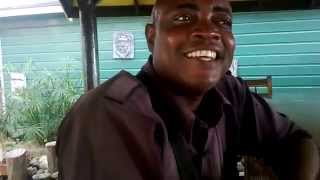 Negril Jamaica Bar B Barn with Security guard Michael [upl. by Pachton]