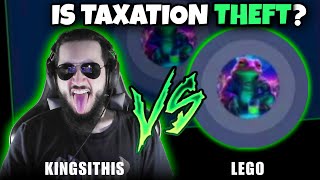 Is Taxation Theft Debating Lego on Taxation [upl. by Ferrigno968]