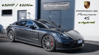 PANAMERA 4S EHYBRID STAGE 1  630HP  820Nm [upl. by Erodisi375]