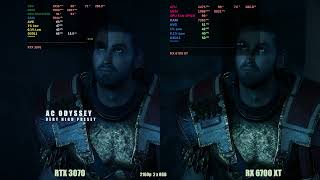 6700 XT vs RTX 3070 4k gaming [upl. by Yelroc]