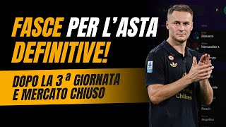 FASCE DEFINITIVE per l ASTA FANTACALCIO 202425 [upl. by Rebor727]