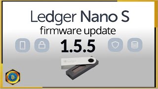 ⚡ Ledger Nano S Aktualizacja Firmware 155 [upl. by Larson]