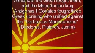 Macedonian TruthGreek lies [upl. by Laertnom870]