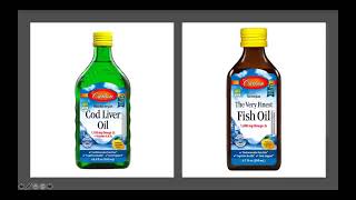 The Difference between Fish Oil and Cod Liver Oil [upl. by Kinelski]