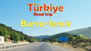 Bursa to Izmir Road Trip Around Turkey 2024 [upl. by Adnoryt]