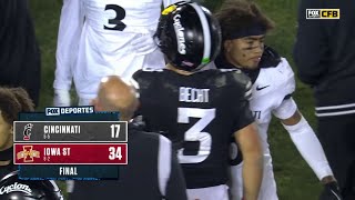 😎💪 REMONTADA CON AUTORIDAD  Cincinnati 1734 Iowa State  HIGHLIGHTS  CFBenFOX [upl. by Shaylyn995]