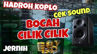 HADROH CEK SOUND KOPLO quot BOCAH CILIK  CILIK quot HOREG ALUS ENAK DI DENGAR [upl. by Emmet625]