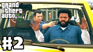 Lets Play GTA V  Campaign Part 2 [upl. by Rammus462]