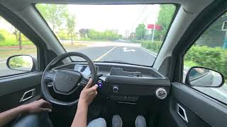 real road testing small electric carorigional soundnew small electric cars 2024 [upl. by Kinna]