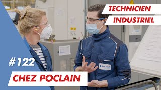 Moteurs  Découvre le métier de technicien industriel chez Poclain Hydraulics [upl. by Ymassej353]