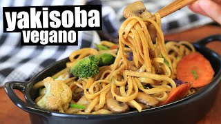 YAKISOBA VEGANO  DELICIOSO E SUPER FÁCIL  TNM Vegg [upl. by Anaeg]