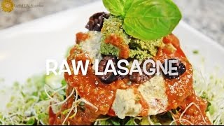 Raw Lasagne  Delicious and Nutritious xo [upl. by Floria]