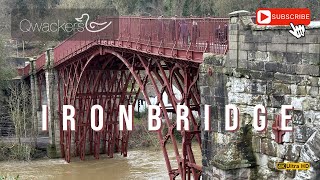 Ironbridge thomastelford coalbrookdale floods river flooding [upl. by Branca9]