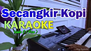 SECANGKIR KOPI KARAOKE Nada Pria  JHONY ISKANDAR [upl. by Lek]