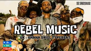 Uk × Ghana Drill Type Beat ft Black Sherif OFB  Central Cee Asakaa Boys Digga D  Rebel Music [upl. by Lasser]