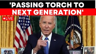 Joe Biden Live  Joe Biden Addresses the Nation  US Election 2024  US News Live  Kamala Harris [upl. by Attenov524]