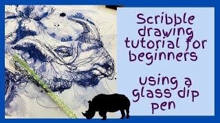 Scribble drawing tutorial for beginners [upl. by Harding]