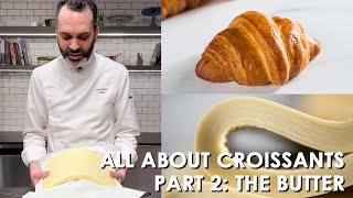 The Keys to a Perfect Croissant with Chef Dominique Ansel  Part 2 The Butter [upl. by Mccourt]