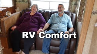 Installing new RV Recliners [upl. by Adnolehs]