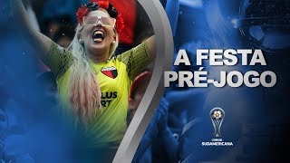 Show de Los Palmeras e festa da torcida do Colón antes da final da SulAmericana 2019 [upl. by Sidnee293]