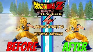 How to FIX Budokai Tenkaichi 34 OutlinesGhosting on PCSX2 [upl. by Ellimak]