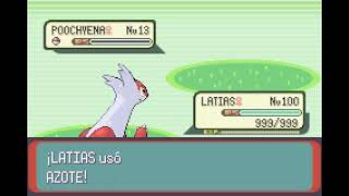 POKEMON EMERALD  LATIAS  AZOTE  FLAIL [upl. by Marvel]