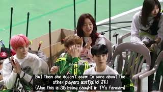 SeulYong Cute Moments at ISAC 2019 Red Velvet Seulgi and NCT Taeyong moments Part 15 [upl. by Aneeuqahs]