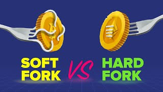 Soft Fork vs Hard Fork in Crypto ETH Classic Litecoin BTC Cash [upl. by Ashelman400]