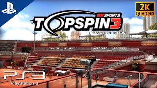 Top Spin 3  Seles vs Sharapova AO  PS3 HD Gameplay [upl. by Vogel205]