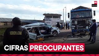 Más de 3 000 personas fallecieron en 87 000 accidentes viales en el 2023 [upl. by Cheria]