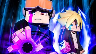 OS PODERES DO KARMA  Uchiha Boruto 79  Minecraft [upl. by Ayyn977]