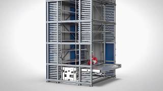 Vertical storage lift Compact Twin [upl. by Etteniuqna]