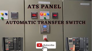 ATS panel work ATS panel with 1 generator and Transformer  Ats panel kya hai [upl. by Beverie]