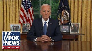 President Biden addresses the nation after dropping out of 2024 race [upl. by Ynatil810]