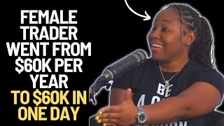 Female Trader Explains How She Made It to 60000 Days in Forex [upl. by Yenaled446]