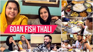 Goan Fish Thali 😋  Mashura  Basheer Bashi  Suhana [upl. by Bellaude]