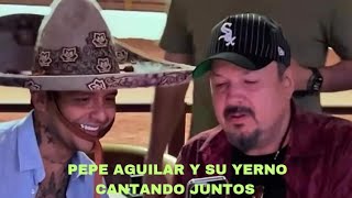 PEPE AGUILAR Festeja su cumpleaños 56 JUNTO A CHRISTIAN NODAL Y LOS AGUILAR [upl. by Treblih]