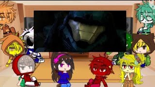 fandoms react halo reach parte 1 remake [upl. by Hanahsuar]