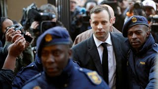 Nach elf Jahren Haft Früherer Sprintstar Oscar Pistorius auf Bewährung frei [upl. by Sirret]