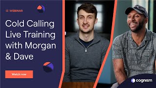 Cold Calling Live with Morgan J Ingram amp Dave Bentham [upl. by Akina]