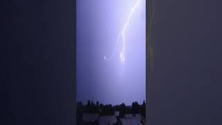 Most Insane Lightning Strike Caught On Camera [upl. by Ingold]