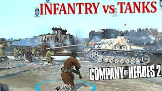 War games  COH2  Eschsursure tanks war wargames companyofheroes2 tankgames [upl. by Ducan957]