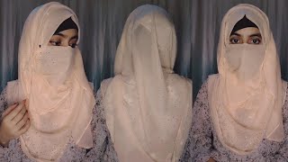 school hijab stylesimple amp easy hijab tutorialhijabiyeasmin43 [upl. by Talanta]