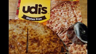 UDIS Gluten Free  Four Cheese  thin crust pizza [upl. by Kcinimod942]